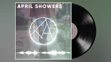 Album Cover For The Track April Showers - By Kjartan Abel