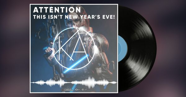 Album Cover For The Track Attention - By Kjartan Abel