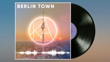 Album Cover For The Track Berlin Town - By Kjartan Abel