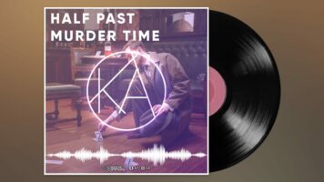 Album Cover For The Track Half Past Murder Time - By Kjartan Abel