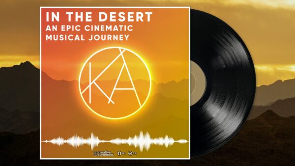 Album Cover For The Track In The Desert - By Kjartan Abel