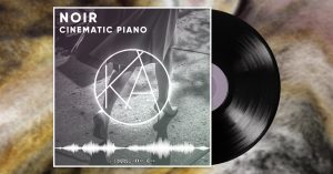 Album Cover For The Track NOIR - By Kjartan Abel