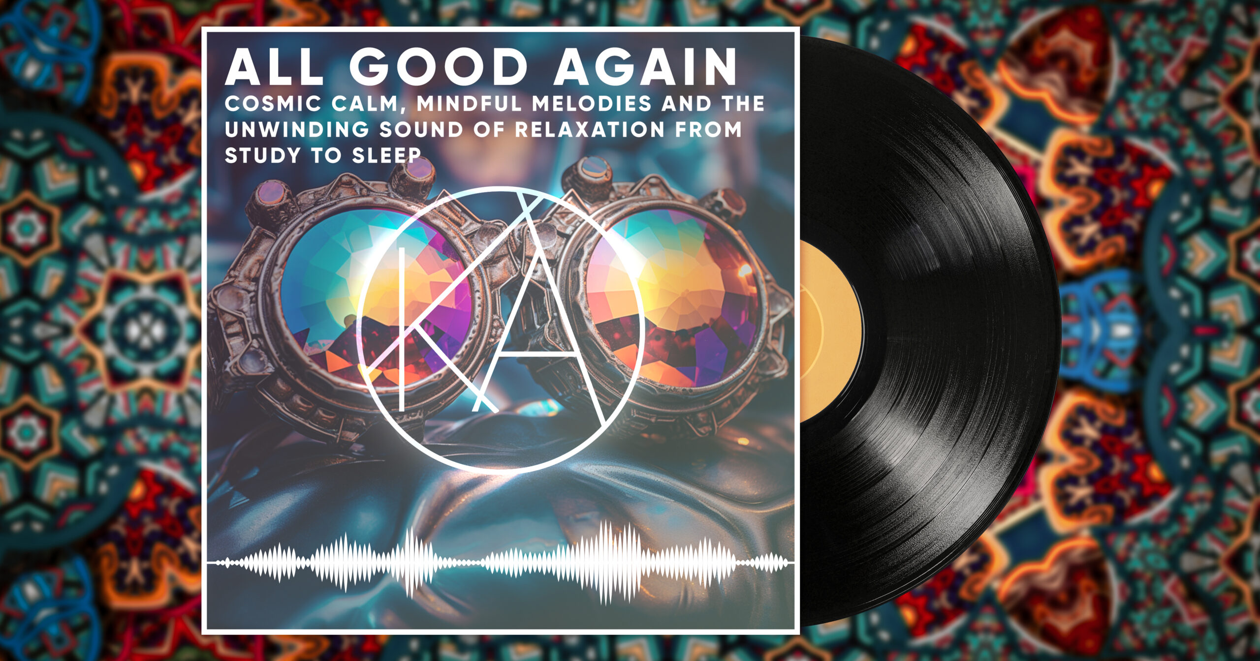 Introducing "All Good Again" – an ambient musical journey crafted with delicate synth notes.